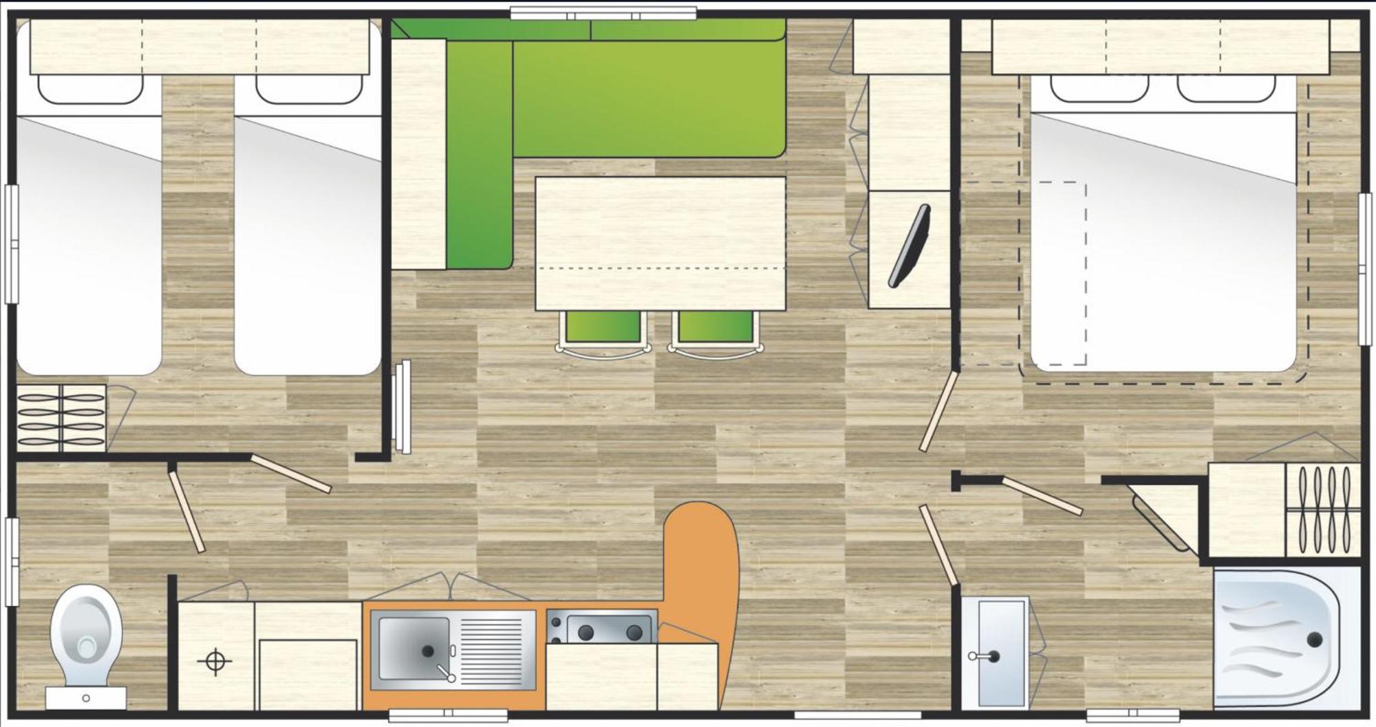 Le Muscat - Bungalow Pour 5 - Tv - Clim Boofzheim エクステリア 写真